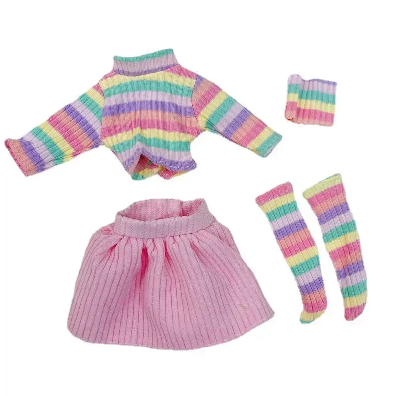 30Cm 1/6 BJD Doll Clothes Set Girl DIY Dress up Fashion Toy Accessories