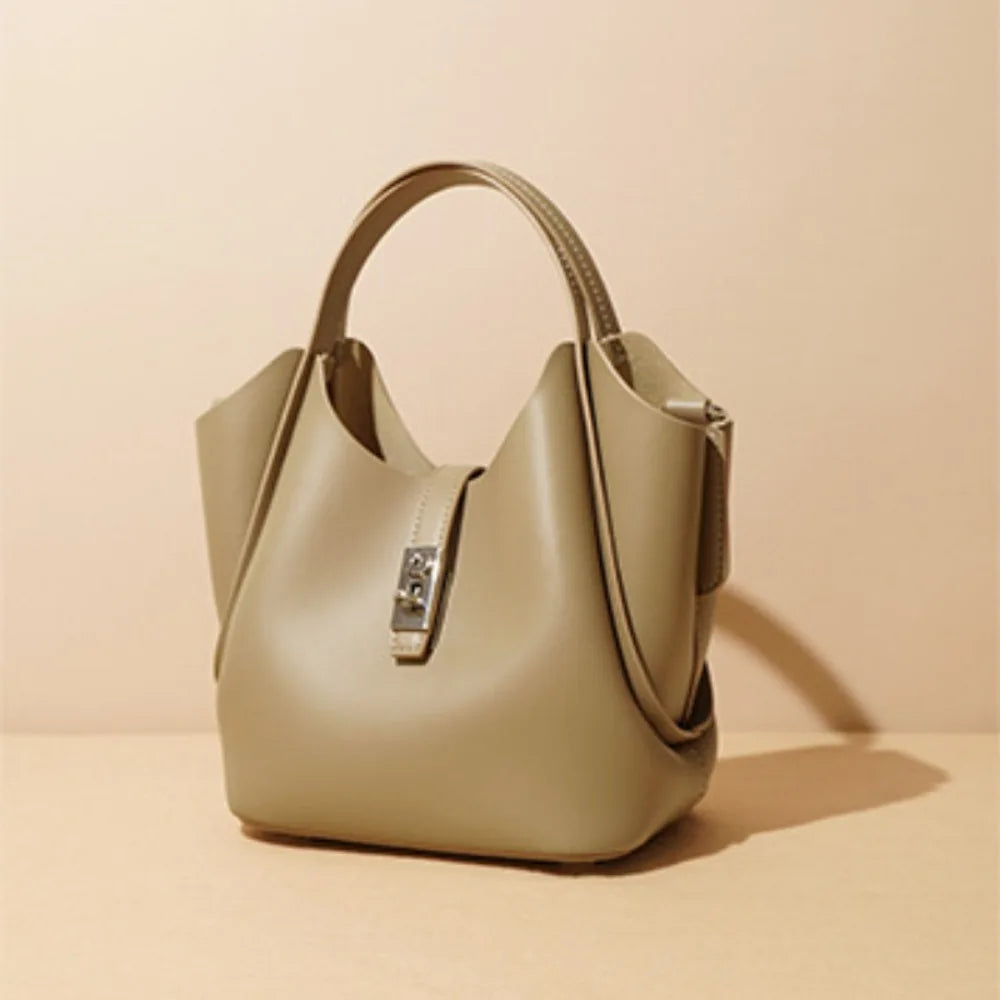 2025 New Moda Composite Bag Minority Handbags All-Match Latch Drawstring Luxury Shoulder Commuter Simple Casual Messenger Bags