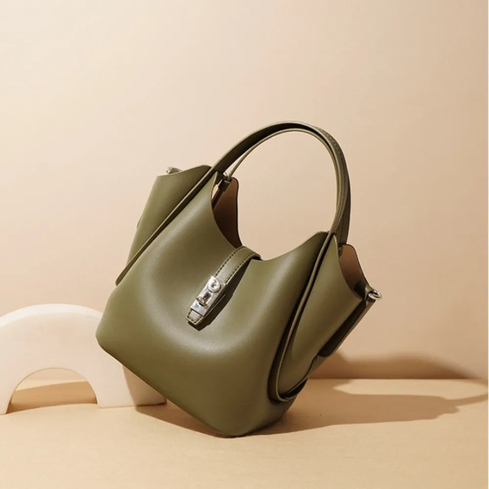 2025 New Moda Composite Bag Minority Handbags All-Match Latch Drawstring Luxury Shoulder Commuter Simple Casual Messenger Bags