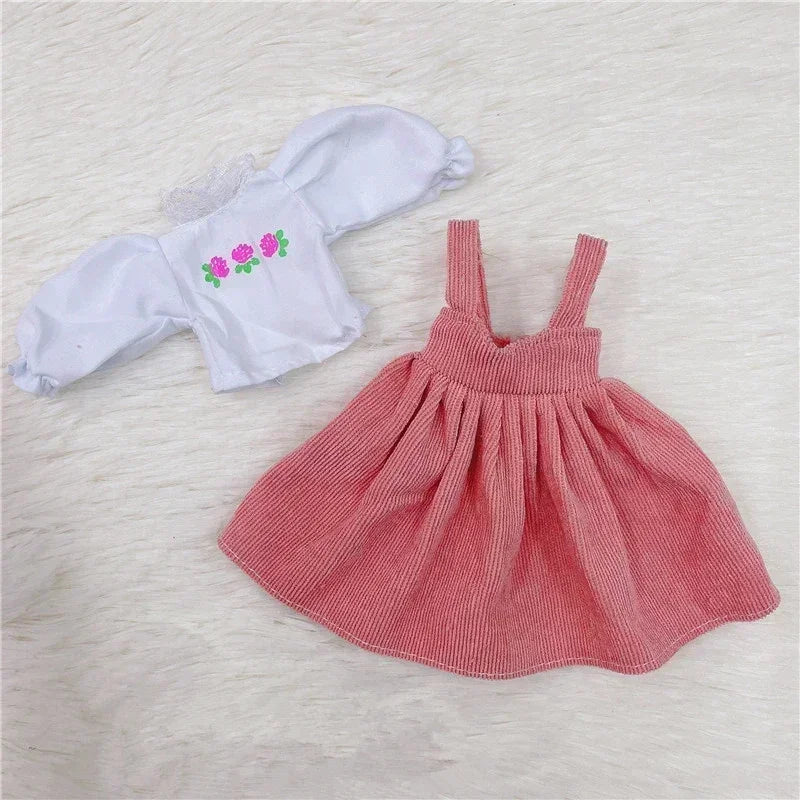 30Cm 1/6 BJD Doll Clothes Set Girl DIY Dress up Fashion Toy Accessories