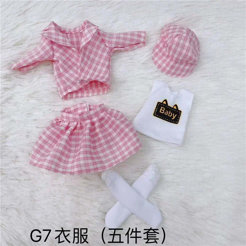 30Cm 1/6 BJD Doll Clothes Set Girl DIY Dress up Fashion Toy Accessories