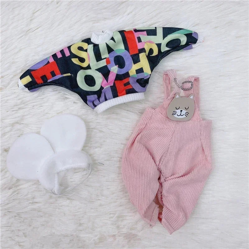 30Cm 1/6 BJD Doll Clothes Set Girl DIY Dress up Fashion Toy Accessories