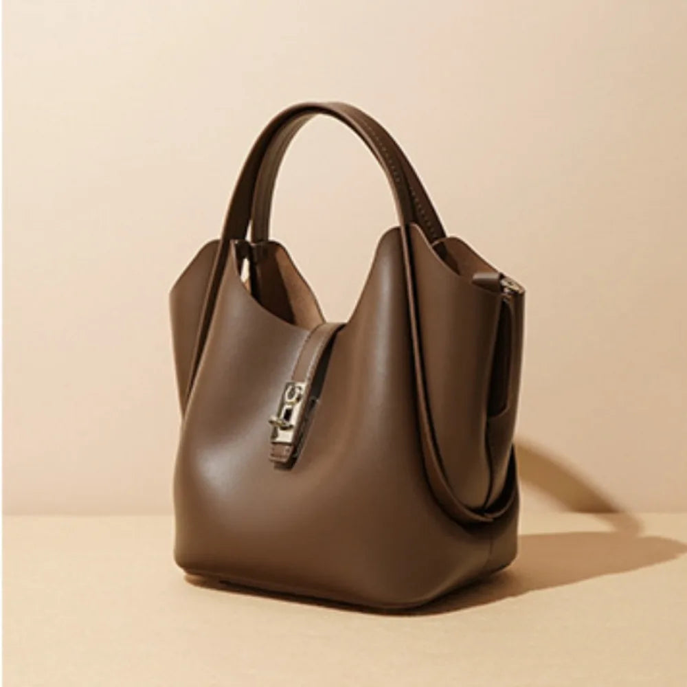 2025 New Moda Composite Bag Minority Handbags All-Match Latch Drawstring Luxury Shoulder Commuter Simple Casual Messenger Bags